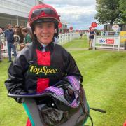 Rhys Elliott after winning on Gastronomy at Redcar earlier this year