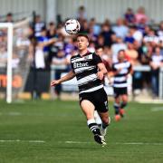 Andrew Nelson in action for Darlington