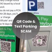 QR code parking scam