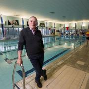 Cllr James Rowlandson picture at Peterlee Leisure Centre’s pool