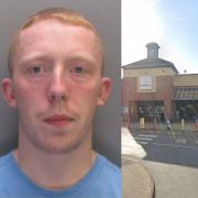 Would-be Darlington robber, William Mee, placed at the scene by his electronic tag