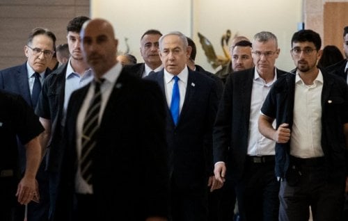 Israeli Prime Minister Benjamin Netanyahu.