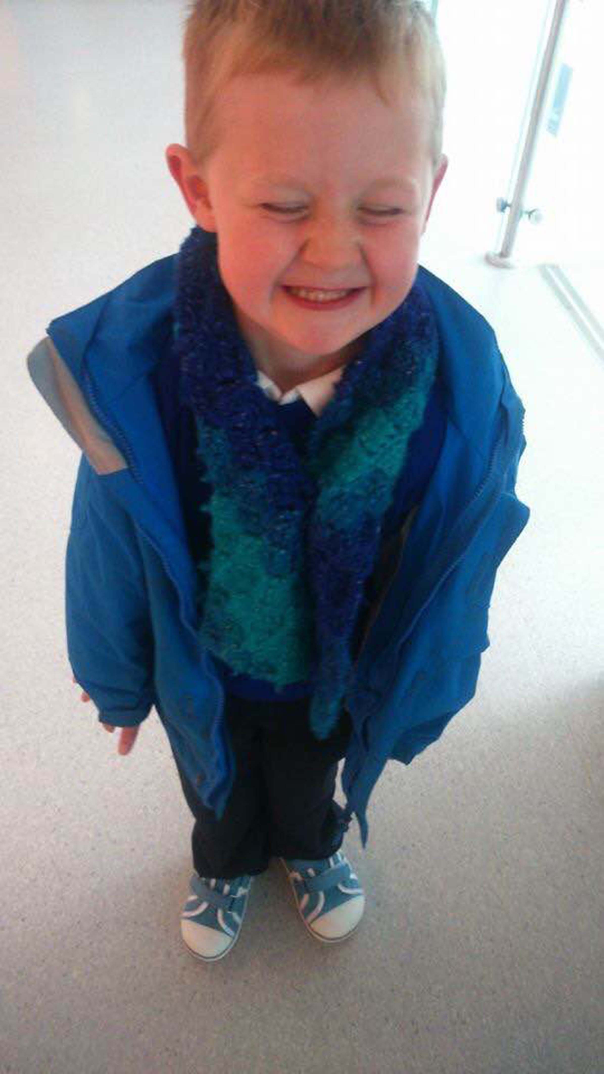  Spencer loves school and is rugby mad, but often is forced to miss out on school because of his condition