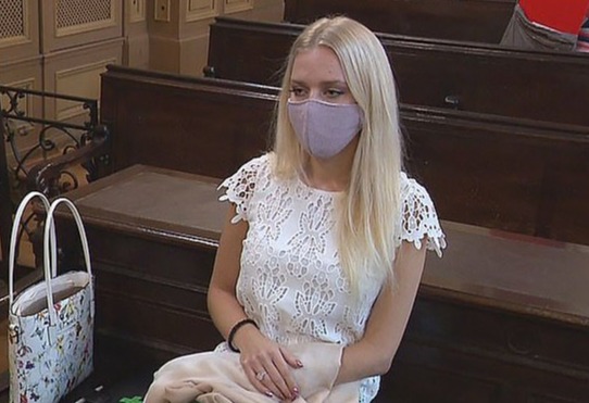 Julija Adlesic protested her innocence throughout the trial