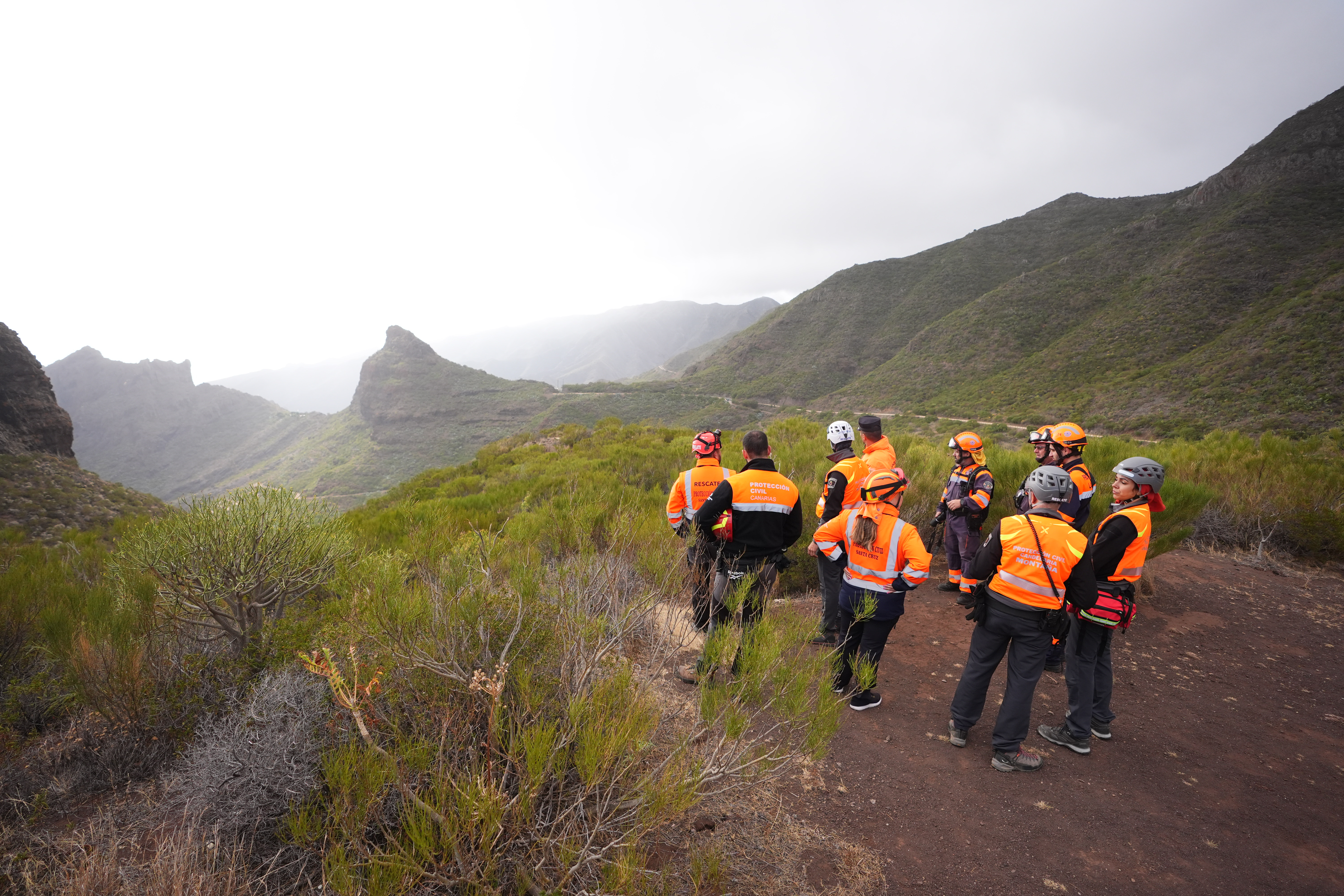 Rescue workers have been searching for Jay for more than a week