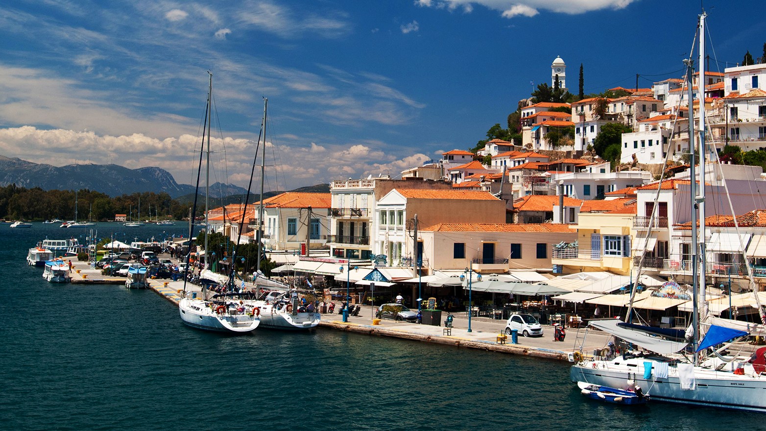 The harbour at Hydra