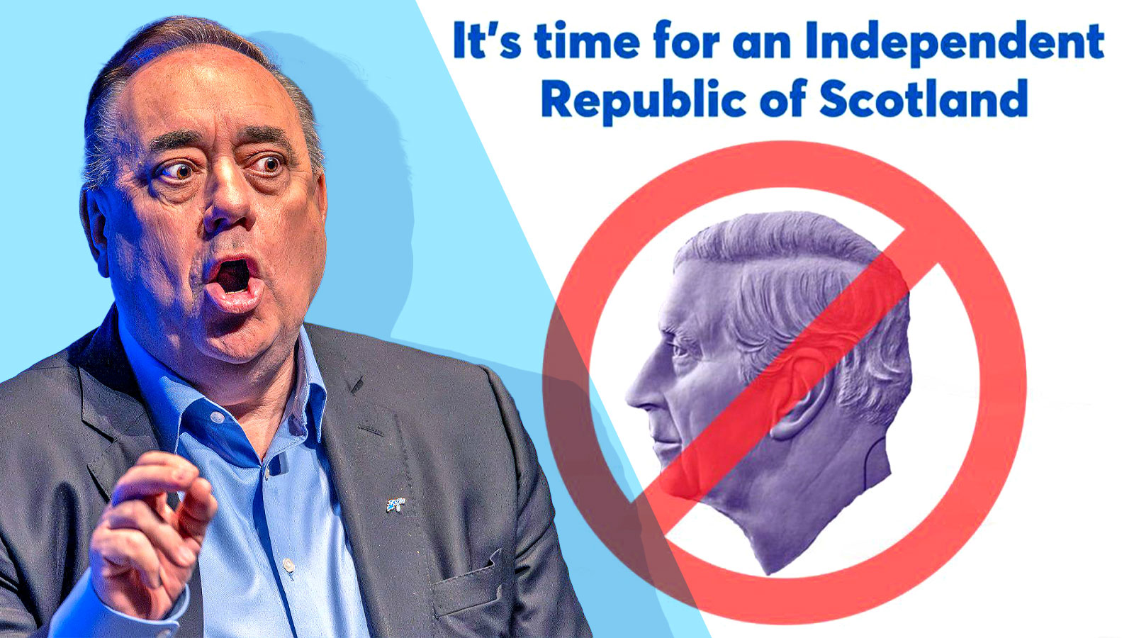 Alex Salmond has switched from being a monarchist to espousing republicanism