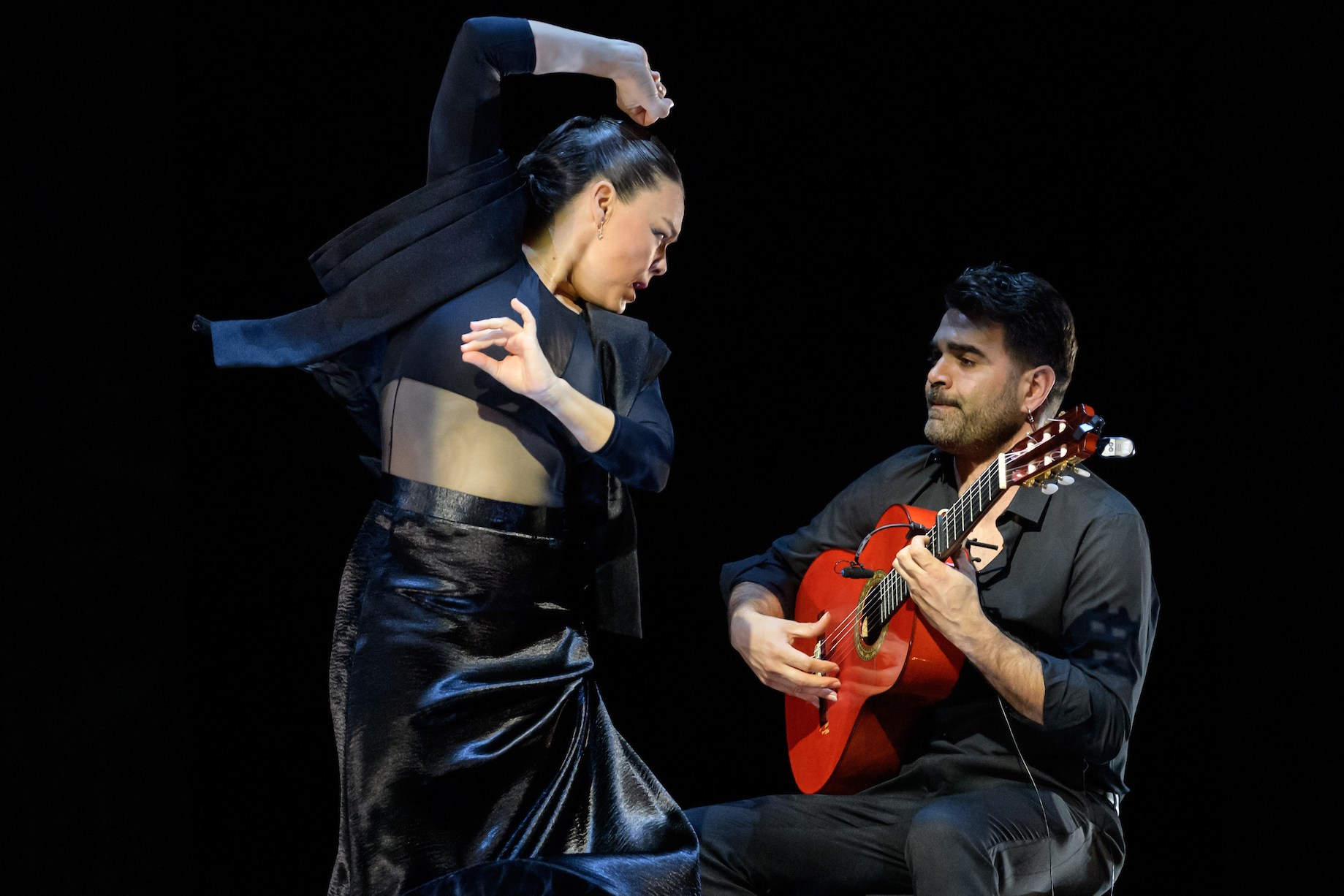 Rocío Molina, left, opened Sadler’s Wells Flamenco Festival with Fran Vinuesa