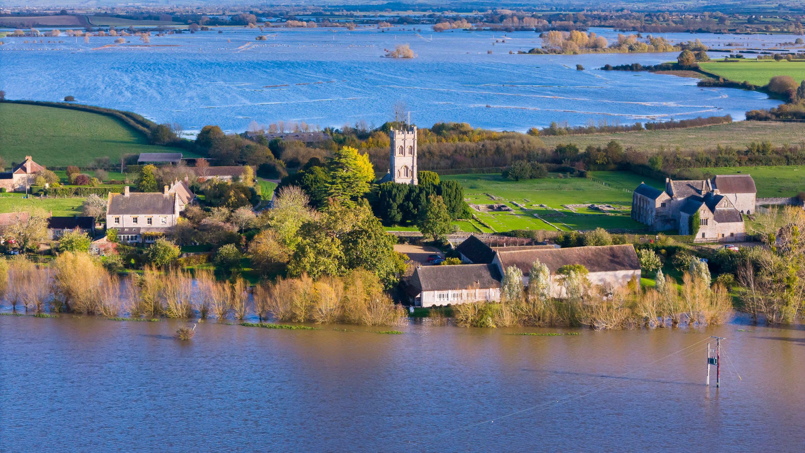 The Somerset Levels flooded last November after the River Parrett broke its banks