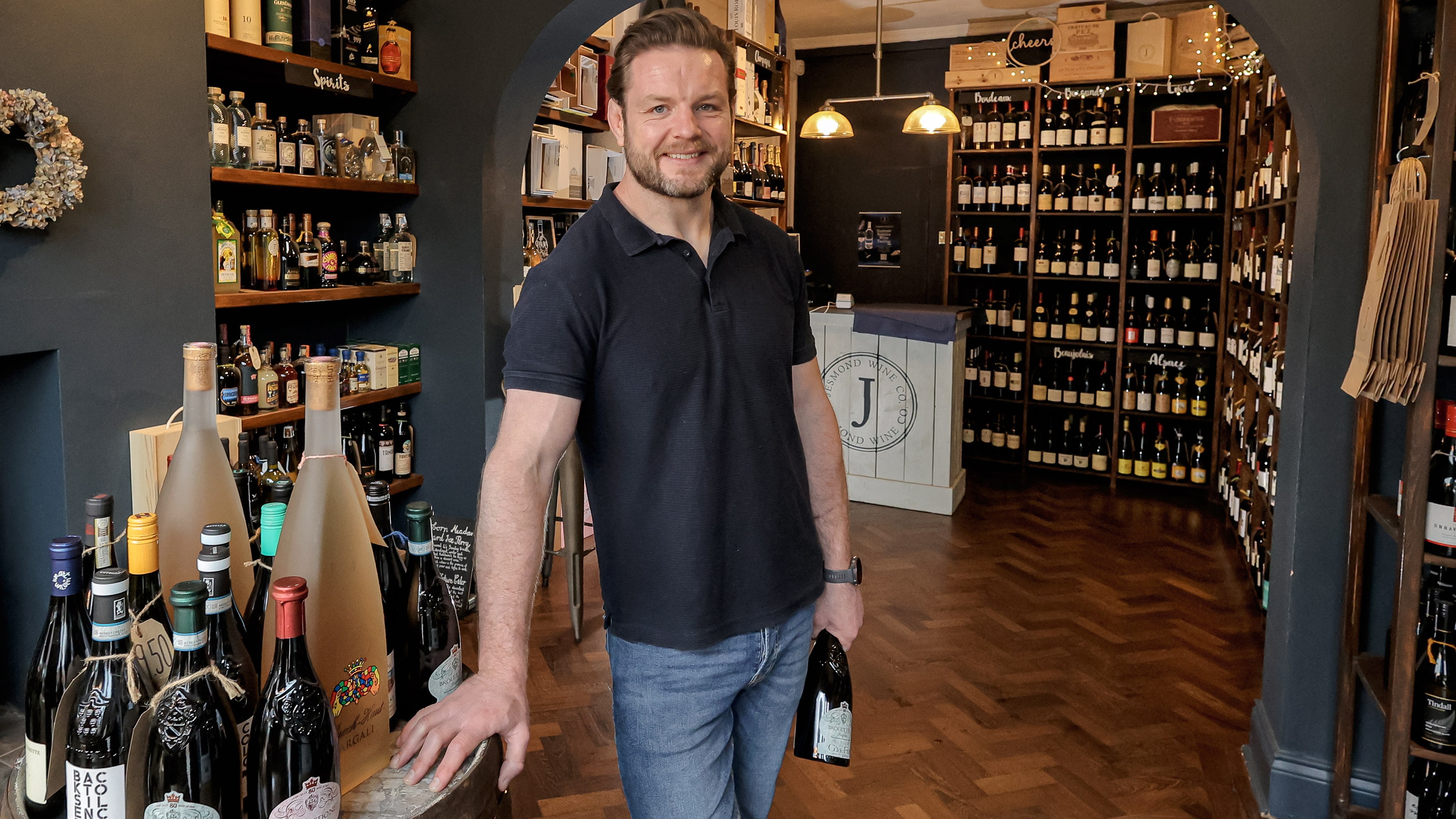 Welsh, who has tasted success in boxing, rugby union and jiujitsu, now runs a wine business