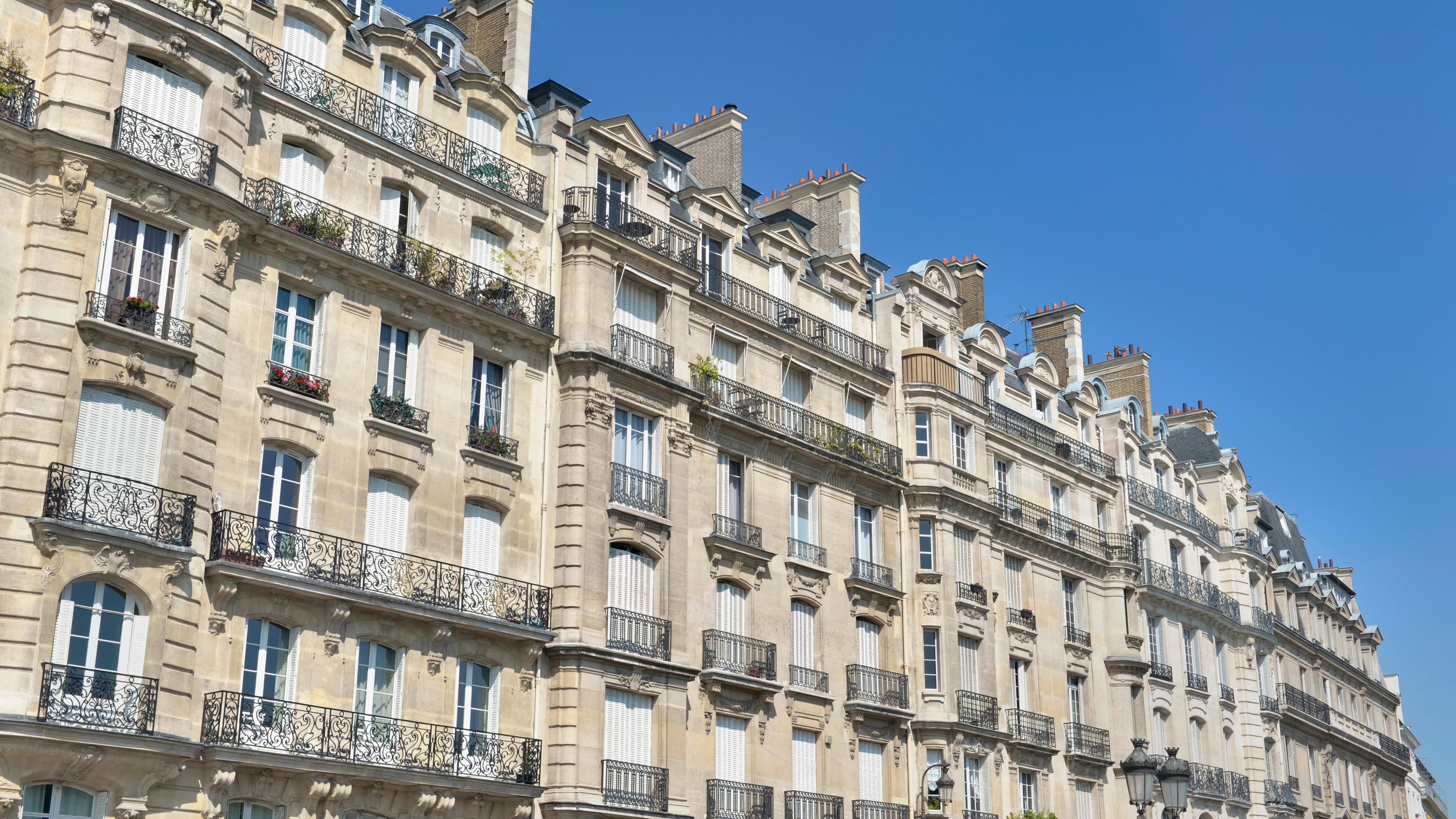 The city’s balconies, part of its Haussmann-style architecture, could collapse if too many people stand on them, experts said