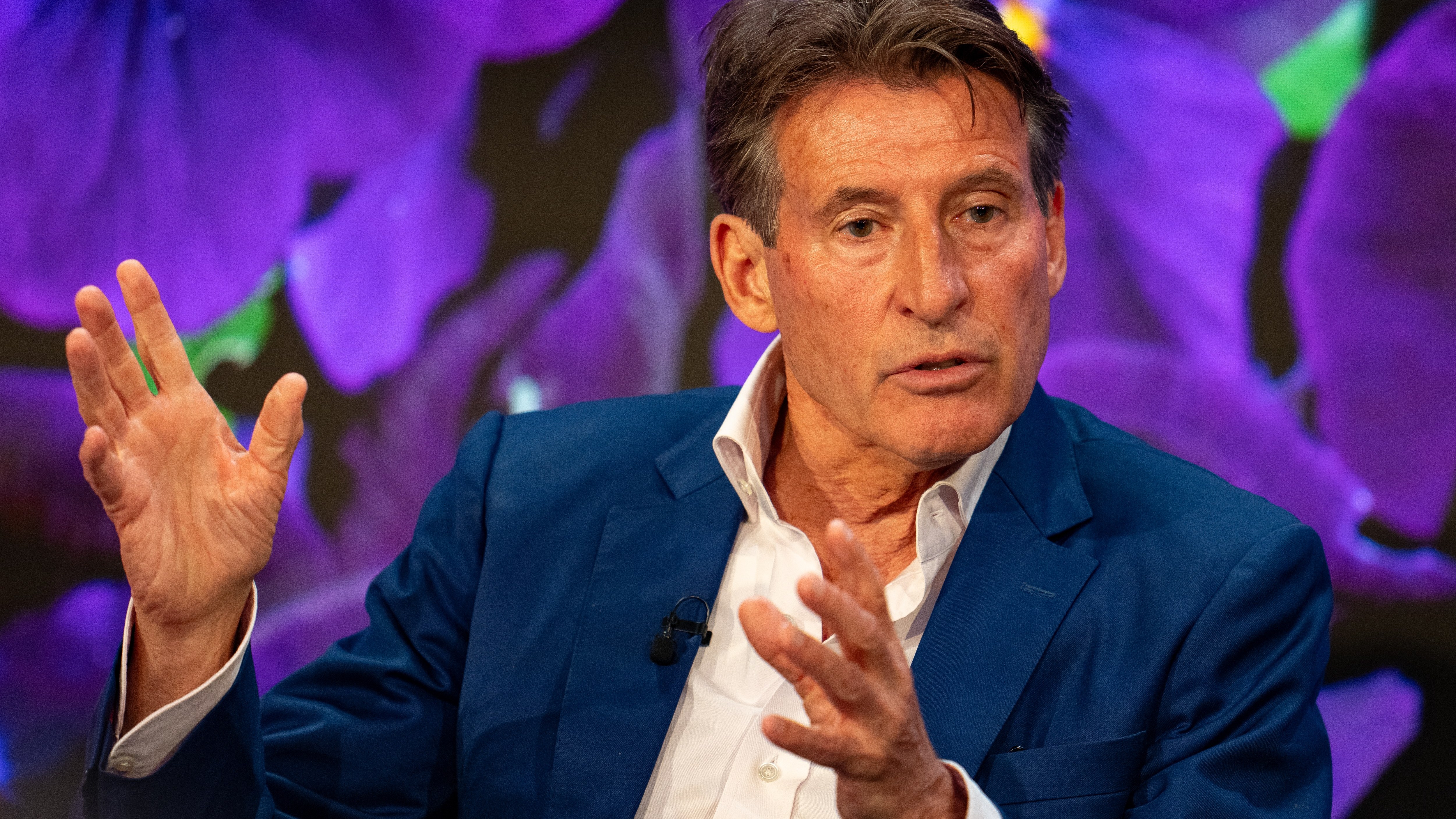 Lord Coe said a World Athletics working group was looking into trans participation in sports