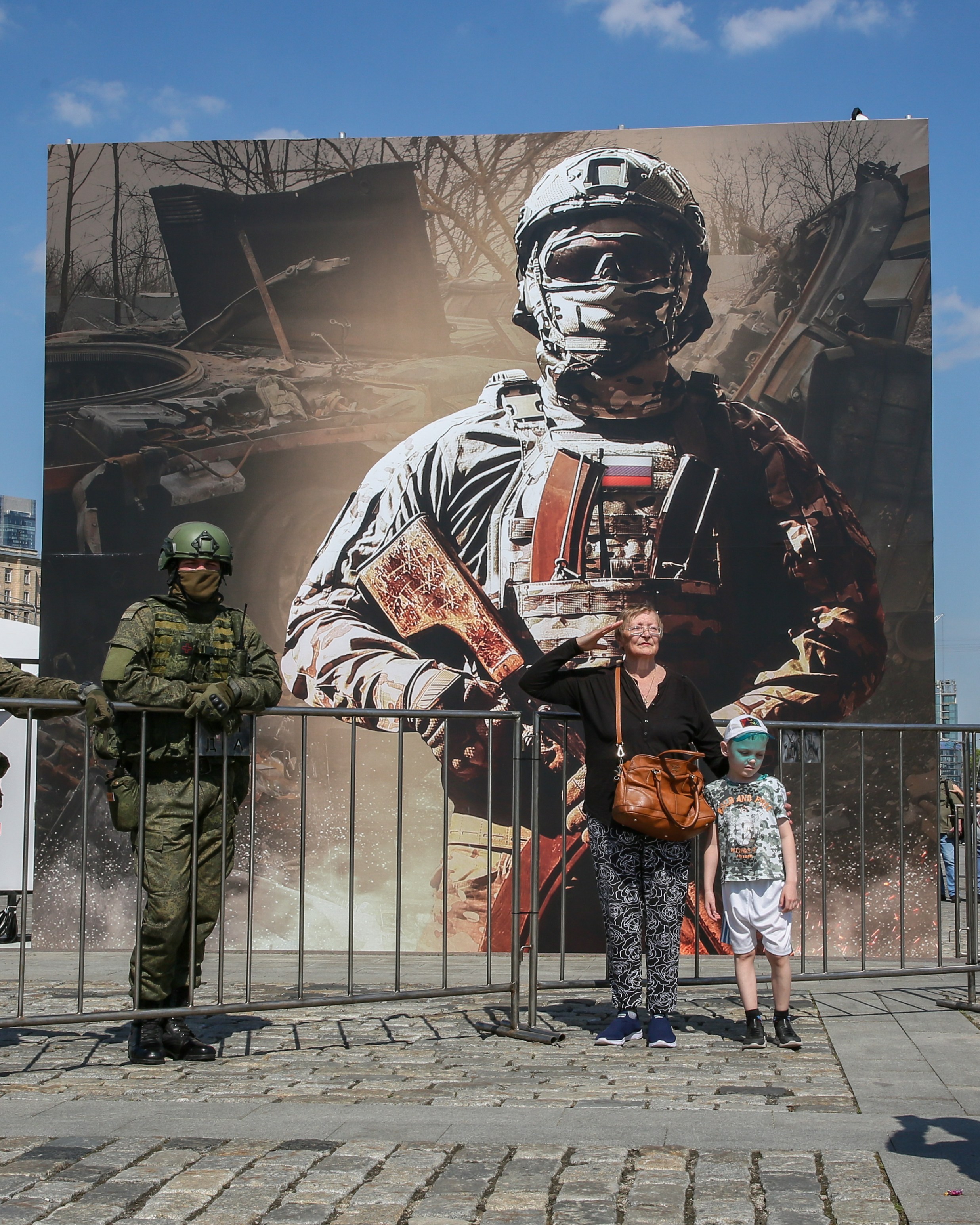 An exhibition in Moscow celebrates Russia’s achievements in its war with Ukraine, but voters in the capital rejected veterans standing in primaries for the ruling United Russia party