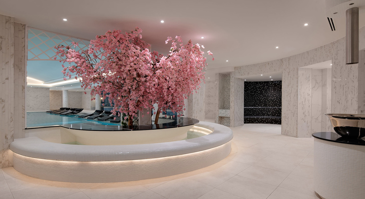 The spa at the Fairmont in Windsor