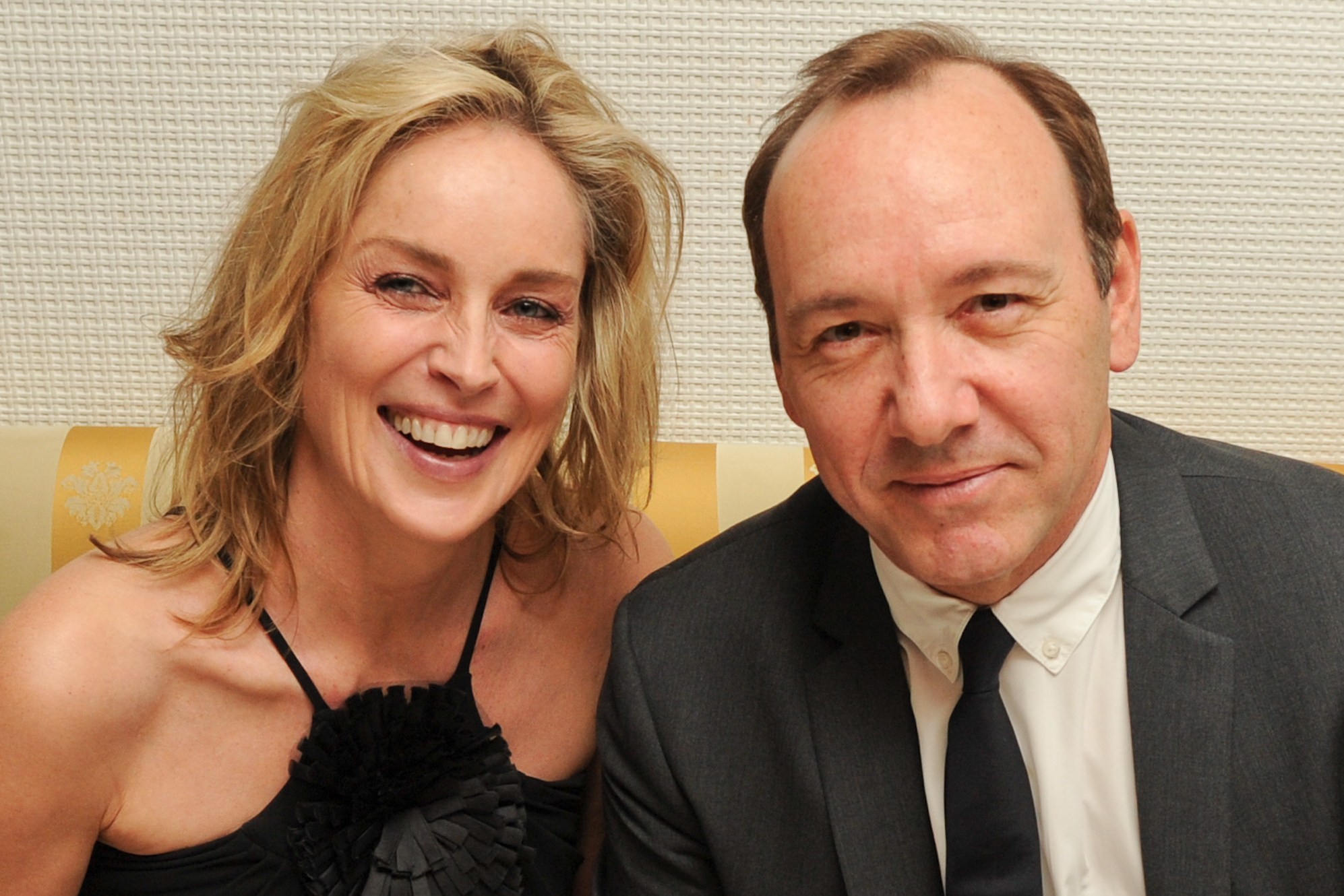 Sharon Stone on Kevin Spacey: “I can’t wait to see Kevin back at work. He is a genius”