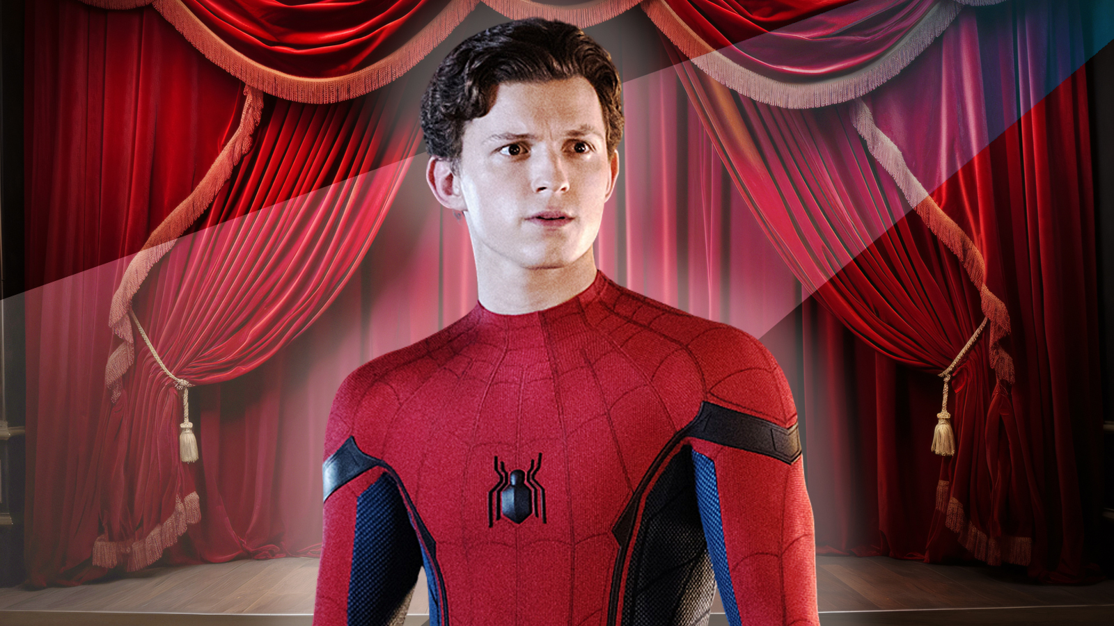 Tom Holland as Spider-Man — the actor has returned to the West End