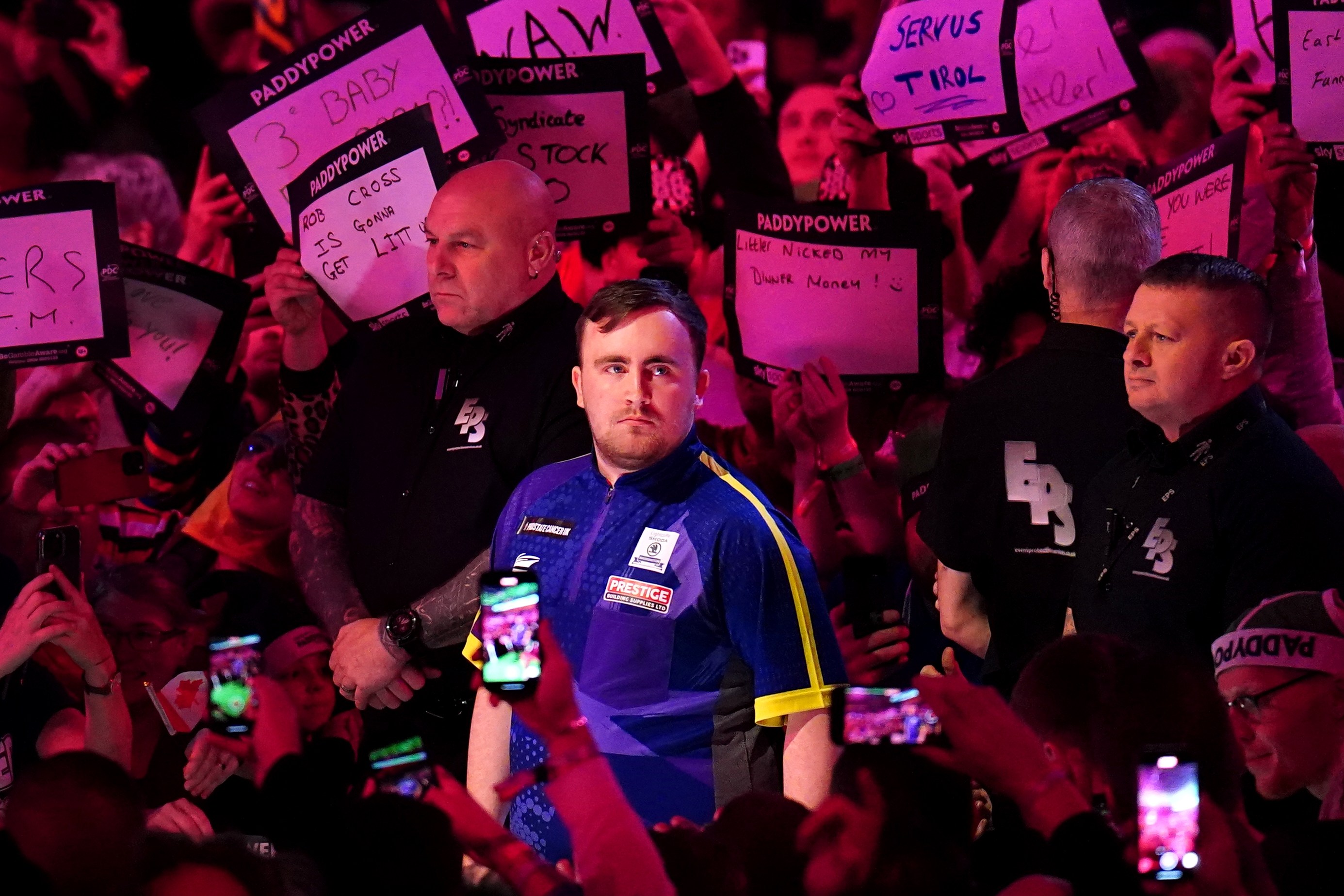 Littler was a huge draw at the most recent World Darts Championship at Alexandra Palace