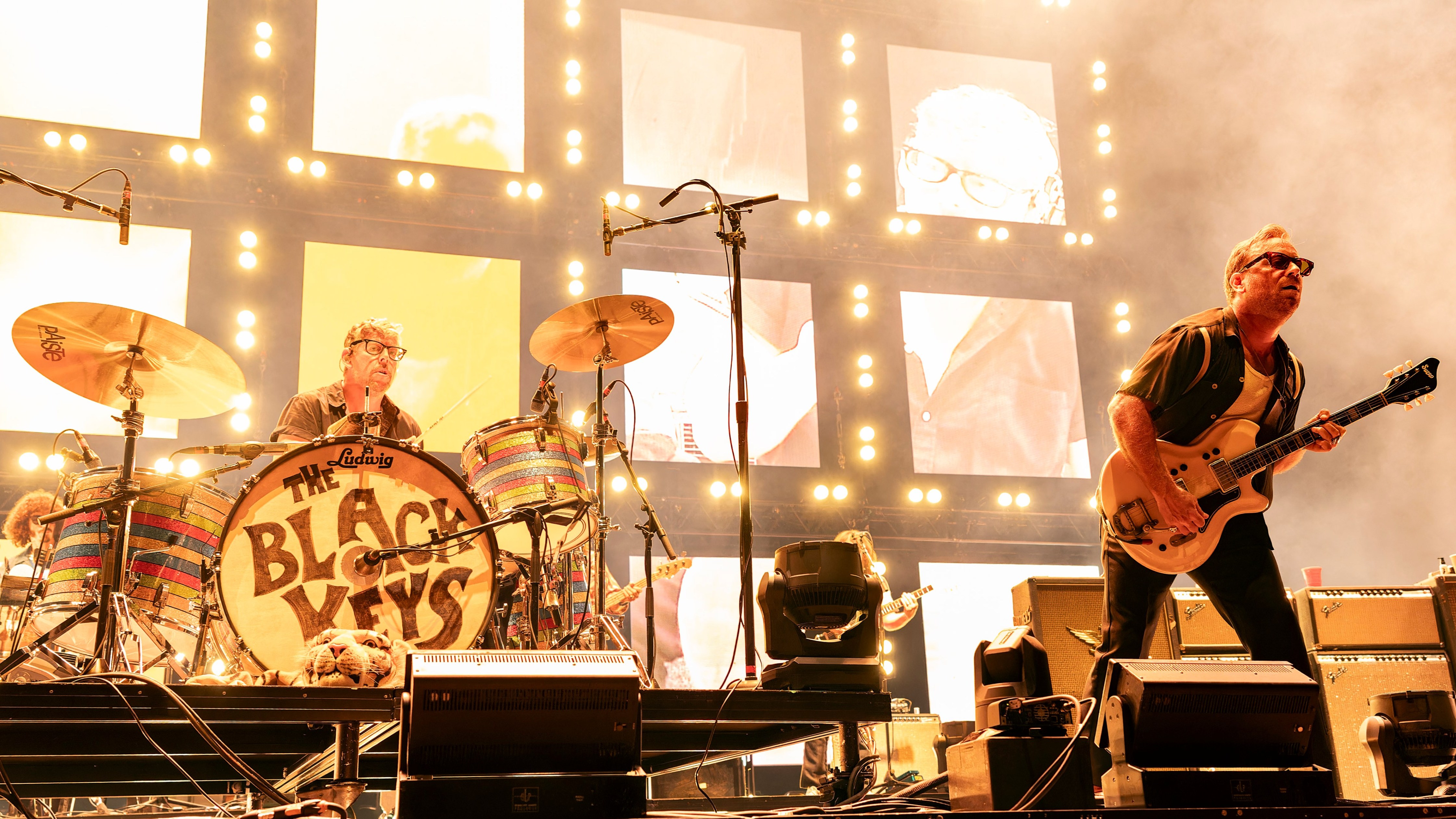 Patrick Carney and Dan Auerbach of the Black Keys at Co-op Live in Manchester