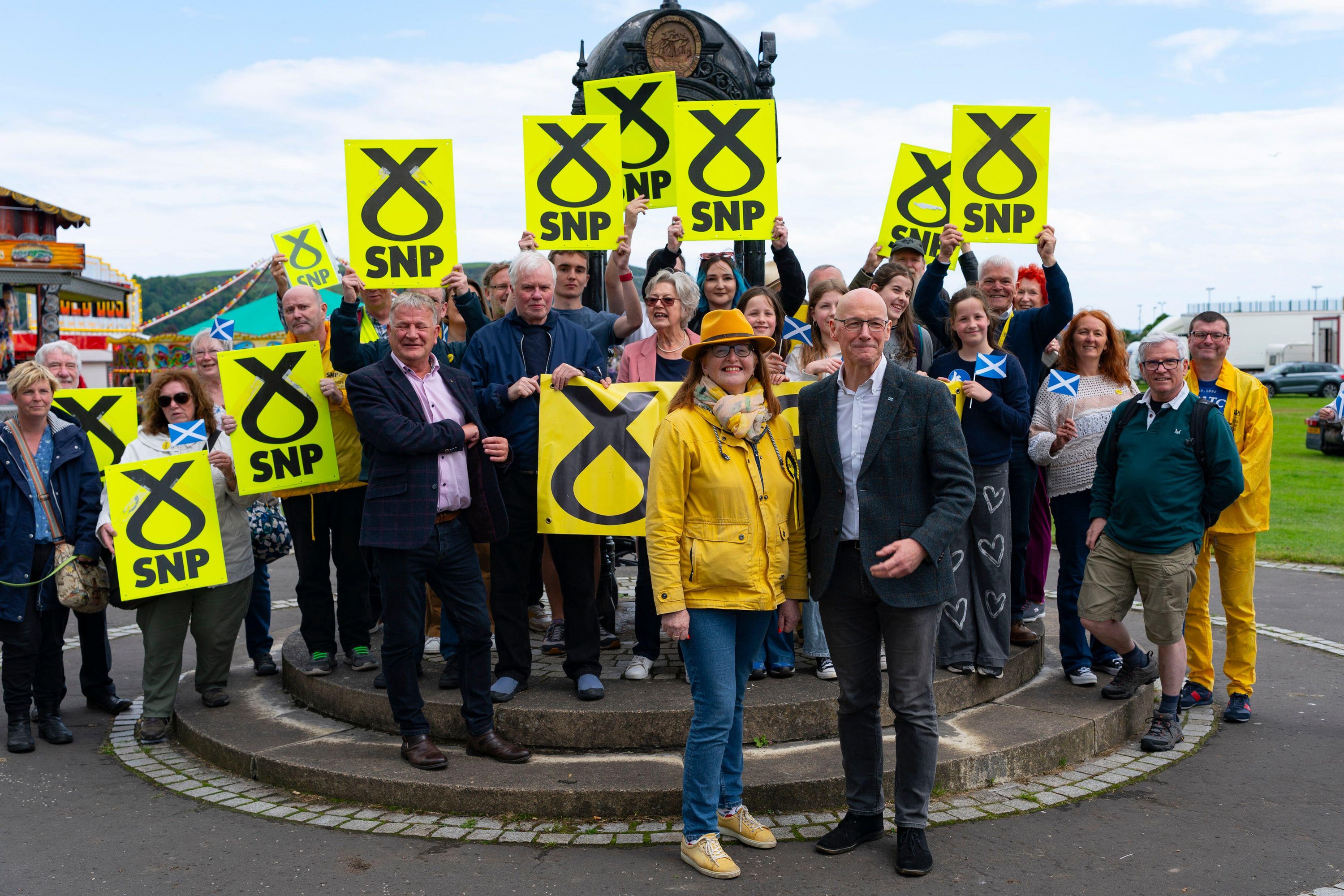 The SNP hopes to maintain its support despite suffering recent scandals