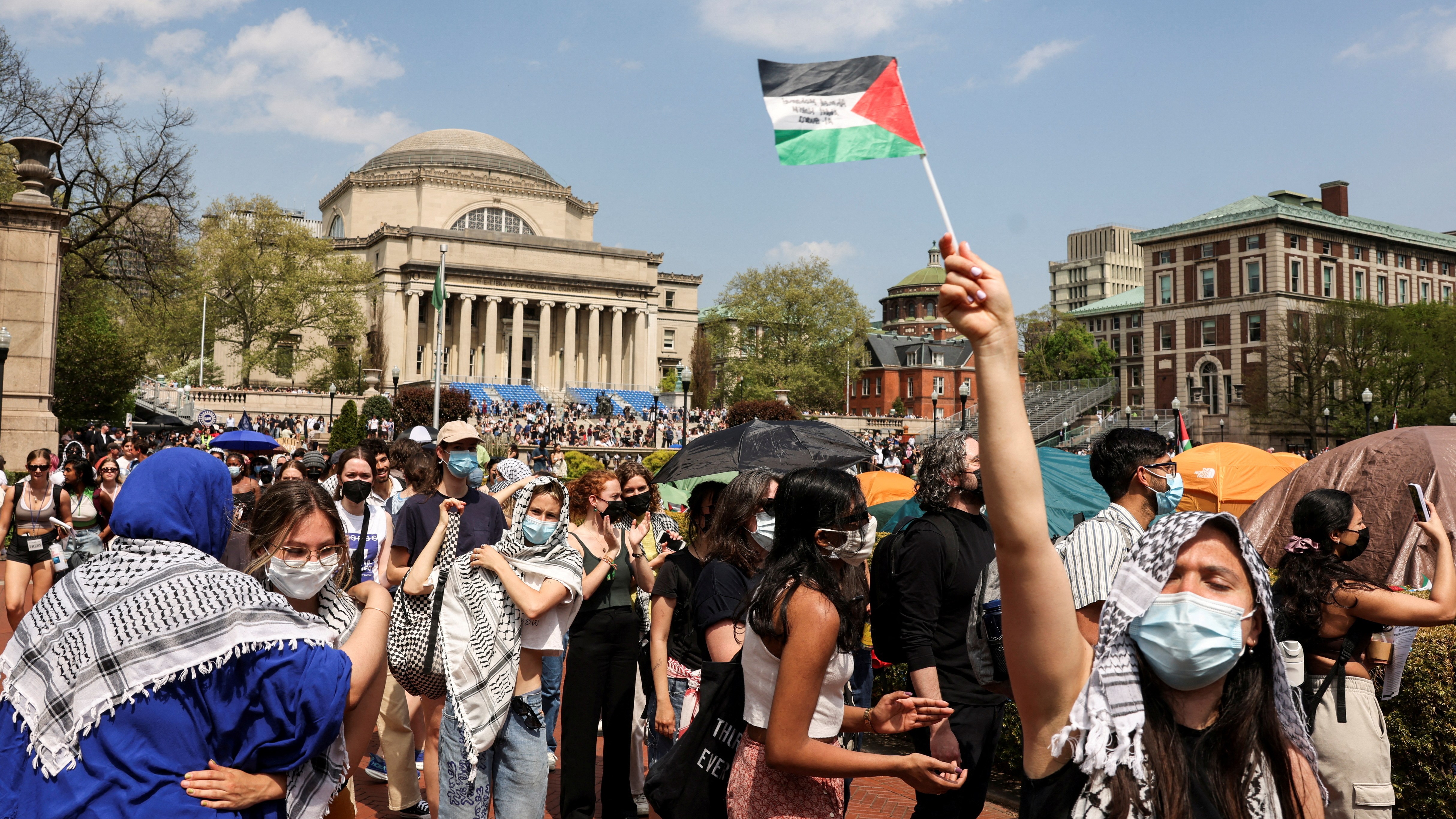 Columbia cancels graduation ceremony in face of Gaza protests