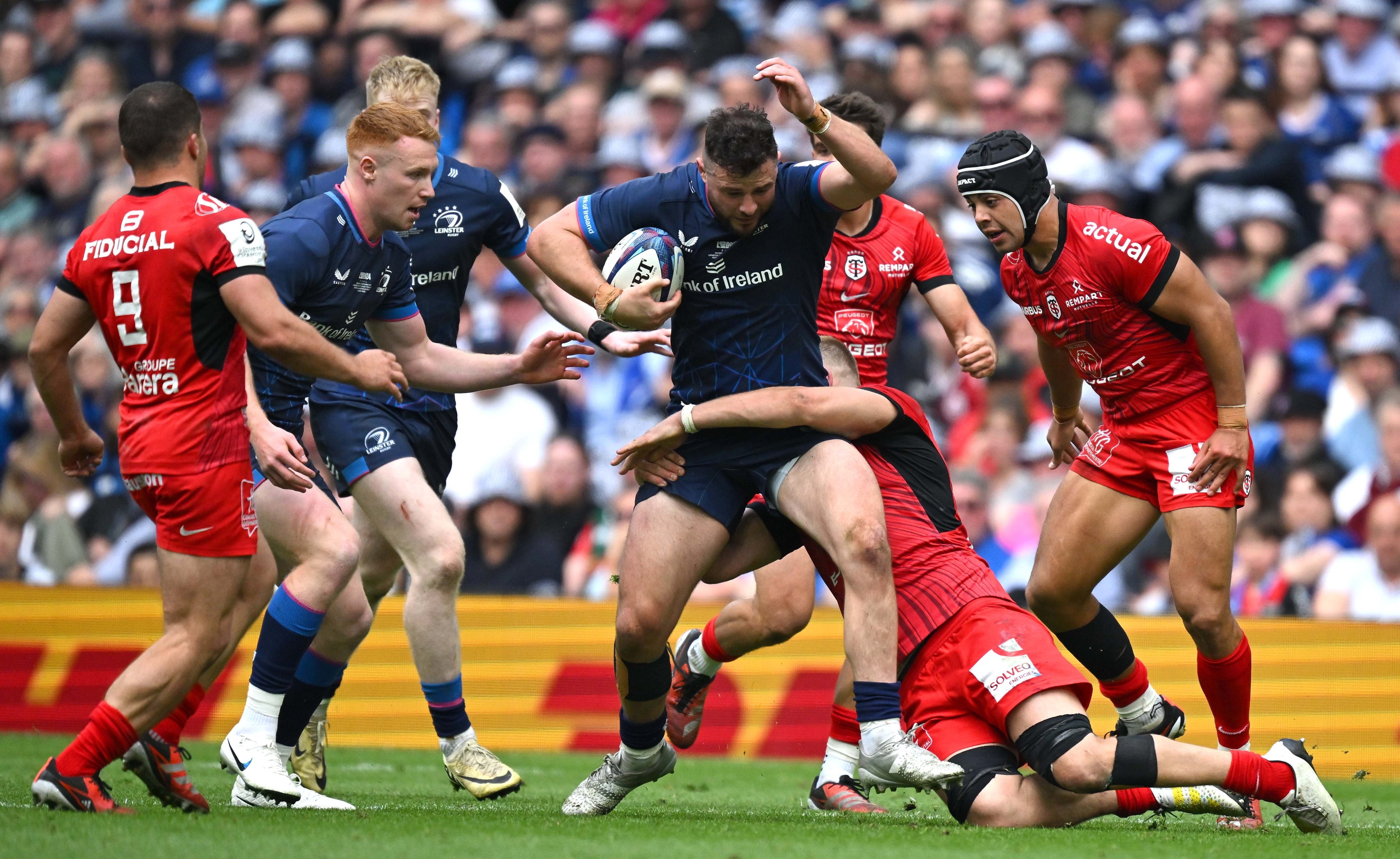 Leinster did not do enough to trouble the Toulouse defence, with the likes of Henshaw left to just run hard and straight on too many occasions