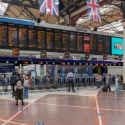 Trains are being disrupted this morning after a burst water main at London Victoria station.