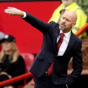 Manchester United manager Erik ten Hag gestures on the touchline during the Premier League match at Old Trafford, Manchester. Picture date: Sunday September 1, 2024.