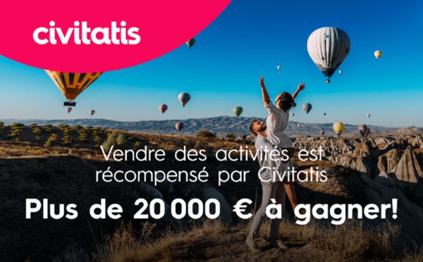 Civitatis offre 20 000€ de prix aux agences de voyage