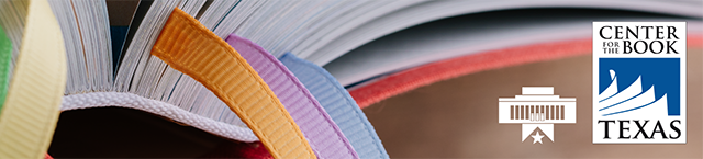 Blog header image, photo of the top of a book with multi-colored bookmark ribbons interspersed in the pages