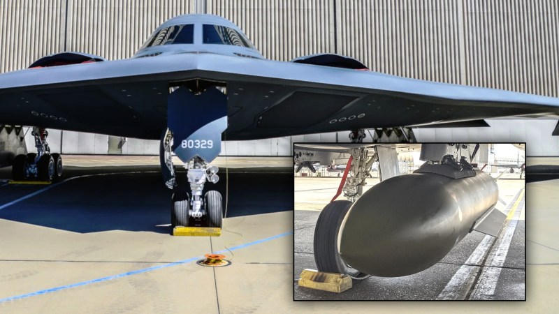 The Air Force new 5,000-pound-class GBU-72/B bunker buster bomb could be a future addition to the B-2 bomber's arsenal.