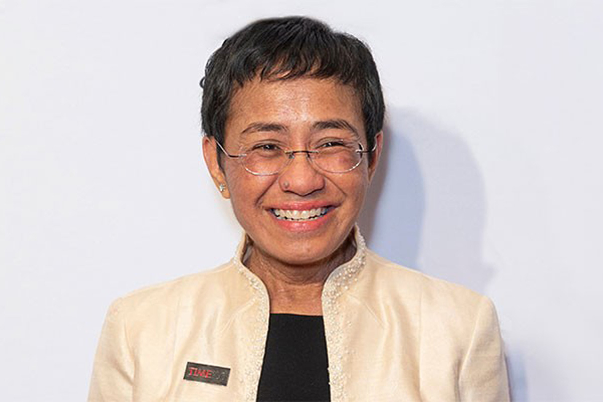 Portrait of Maria Ressa