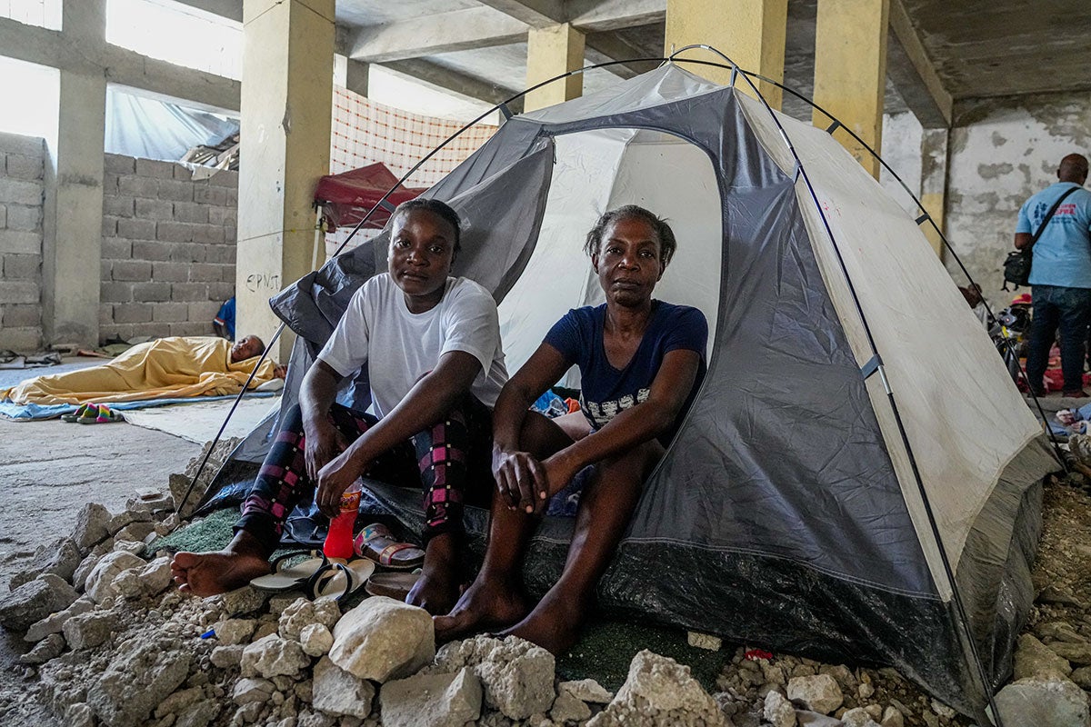 In the heart of Port-au-Prince, the capital of Haiti, escalating violence has become a grim reality, leading to the mass displacement of women and children.