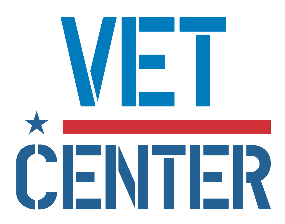 Vet Center stacked logo