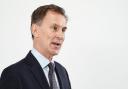 Chancellor Jeremy Hunt warned against a shift to the right (Aaron Chown/PA)
