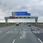 The offences were committed on the M6 northbound in Warrington. Picture: Google Maps