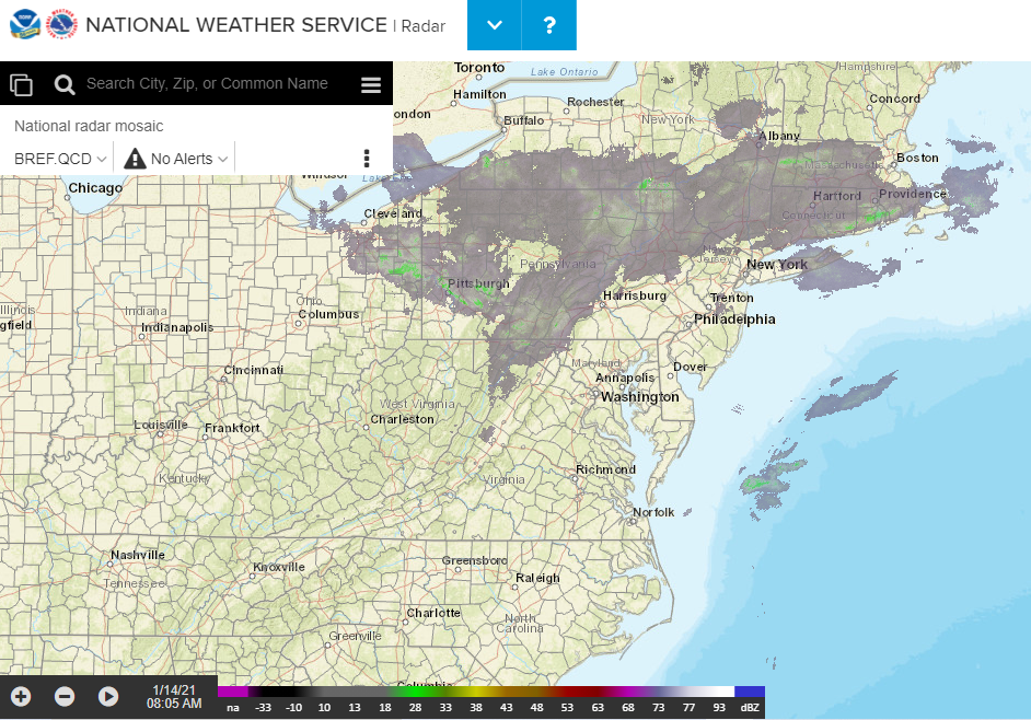 Northeast Radar