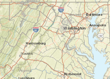 Sterling radar storm total rainfall