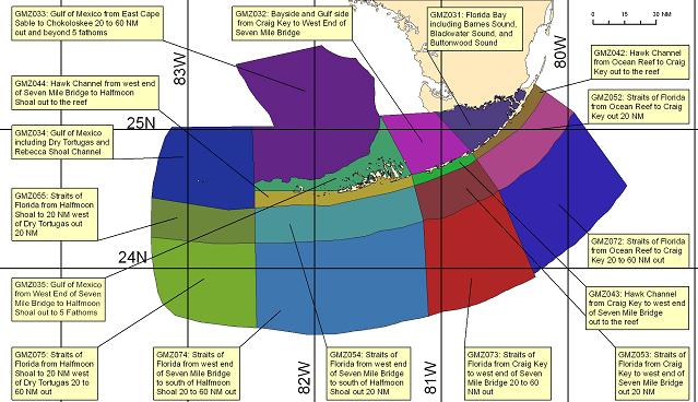 Florida Keys Marine Zones