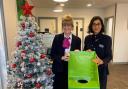 From left to right: Jenny Hardern (store manager) and Barbara Niazi (dispensing optician)