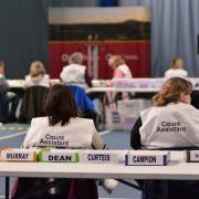 TELFORD COPYRIGHT Mike Sheridan - during the Police and Crime Commissioner election count for the West Midlands at Telford Tennis Centre on Friday, May 3, 2024..