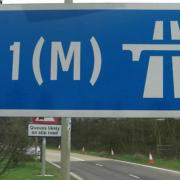 Delays are expected on the A1(M) due to roadworks.