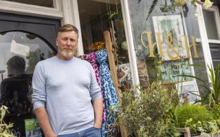 WILDEST DREAMS: Justin Alderslade, owner of H&H in Chipping Norton near to where Taylor Swift is rumoured to be renting a house as a UK resting base during her UK tour.