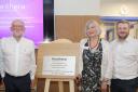 Left to right - Dr Ian Smith MBE (Co-founder and Director, Panthera Biopartners), The Lord Mayor of York, Councillor Margaret Wells and Stuart Young (Chief Executive Officer, Panthera Biopartners)