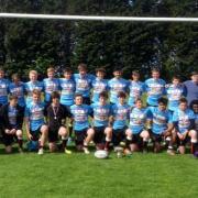 Malton Under-16s celebrate winning the Yorkshire Bowl