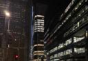 the bustling city life in canary wharf