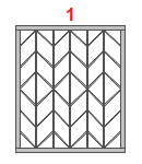 Beregning av metallstenger på vinduene