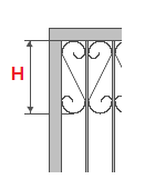 Beregning av metallstenger på vinduene