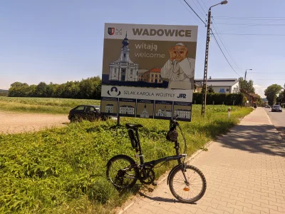 sylwke3100 - Dwa lata temu dokładnie w ten dzień odwiedziłem rowerem Wadowice. Najbar...