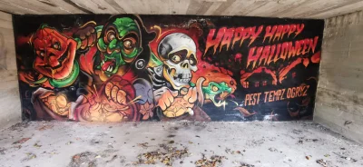 eastbors - #graffiti #sztukanowoczesna #ogryz #tempz #pest #siemiatycze #halloween