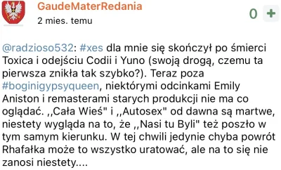 G.....a - Wczoraj wieczorem wszedłem na #xes i podtrzymuje swoją opinię sprzed dwóch ...